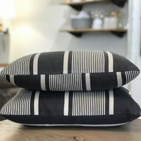 Vintage Cotton Ticking Pillow