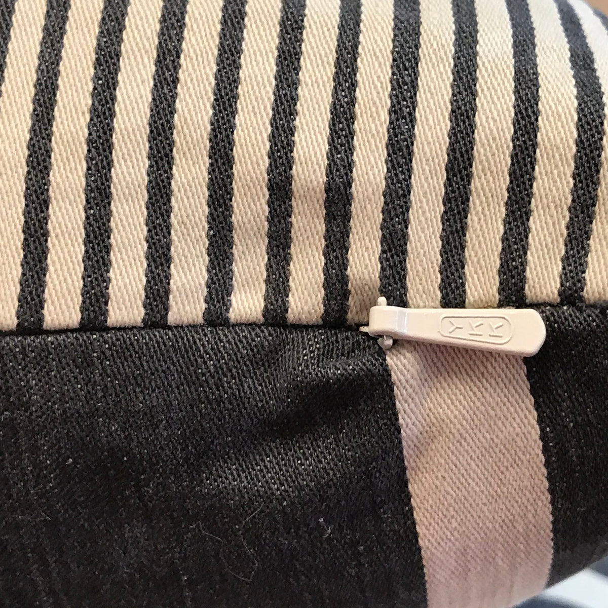 Vintage Cotton Ticking Pillow