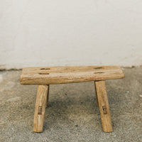 Vintage Wooden Stool - mini