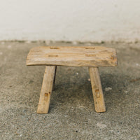 Vintage Wooden Stool - mini