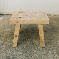 Vintage Wooden Stool - mini