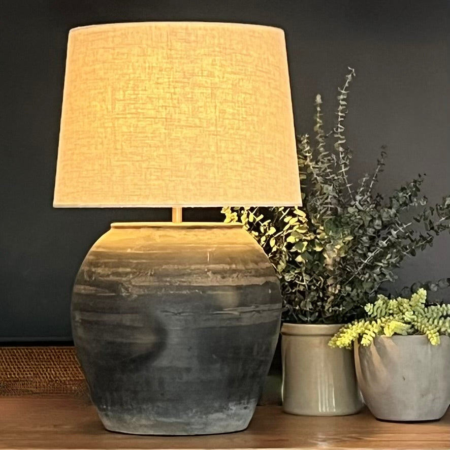 Vintage Pot Lamp