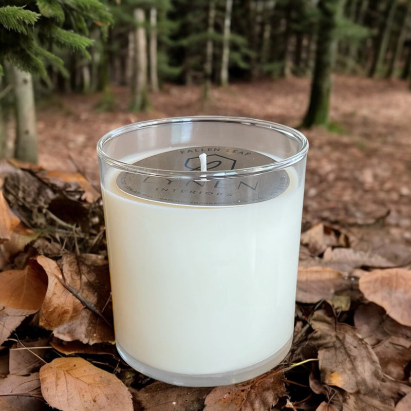 falling leaf candle