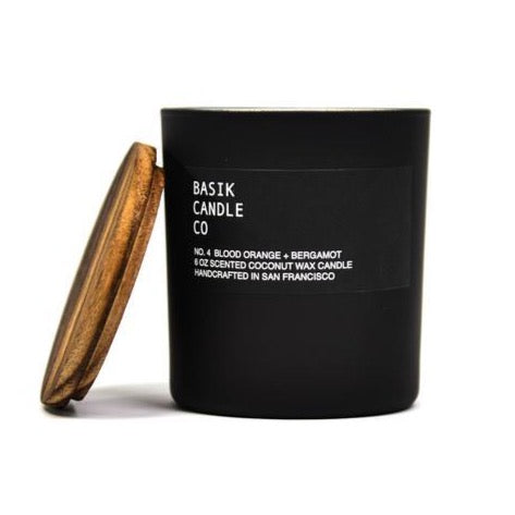 Basik Candle Co      #4   Blood Orange + Bergamot