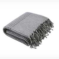 Glenn Plaid Wool Throw