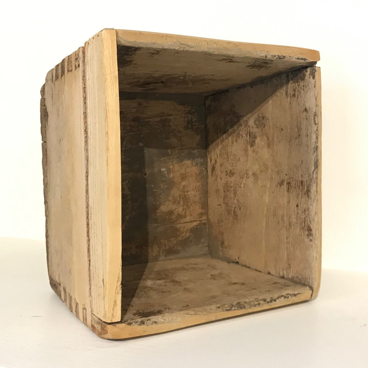 Antique Natural Rice Measuring Box