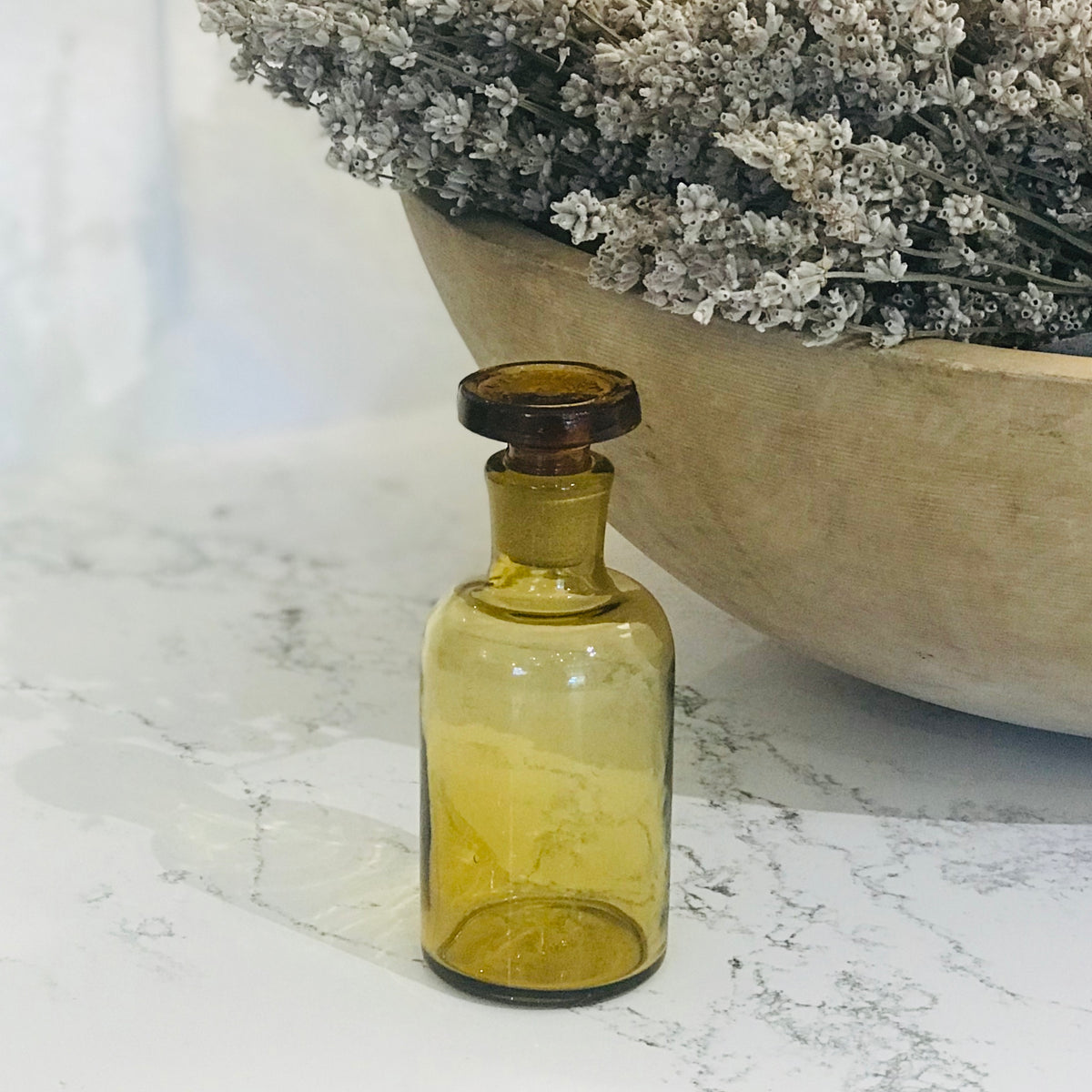 Antique Glass Apothecary Bottle