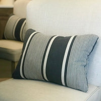 Vintage Cotton Ticking Pillow