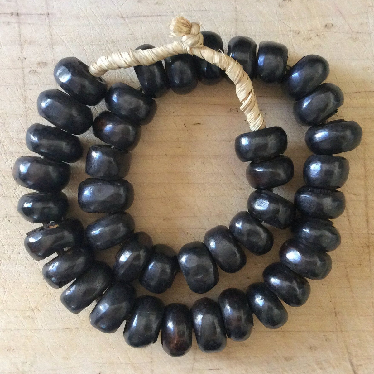 Bone / Wood Bead Strand