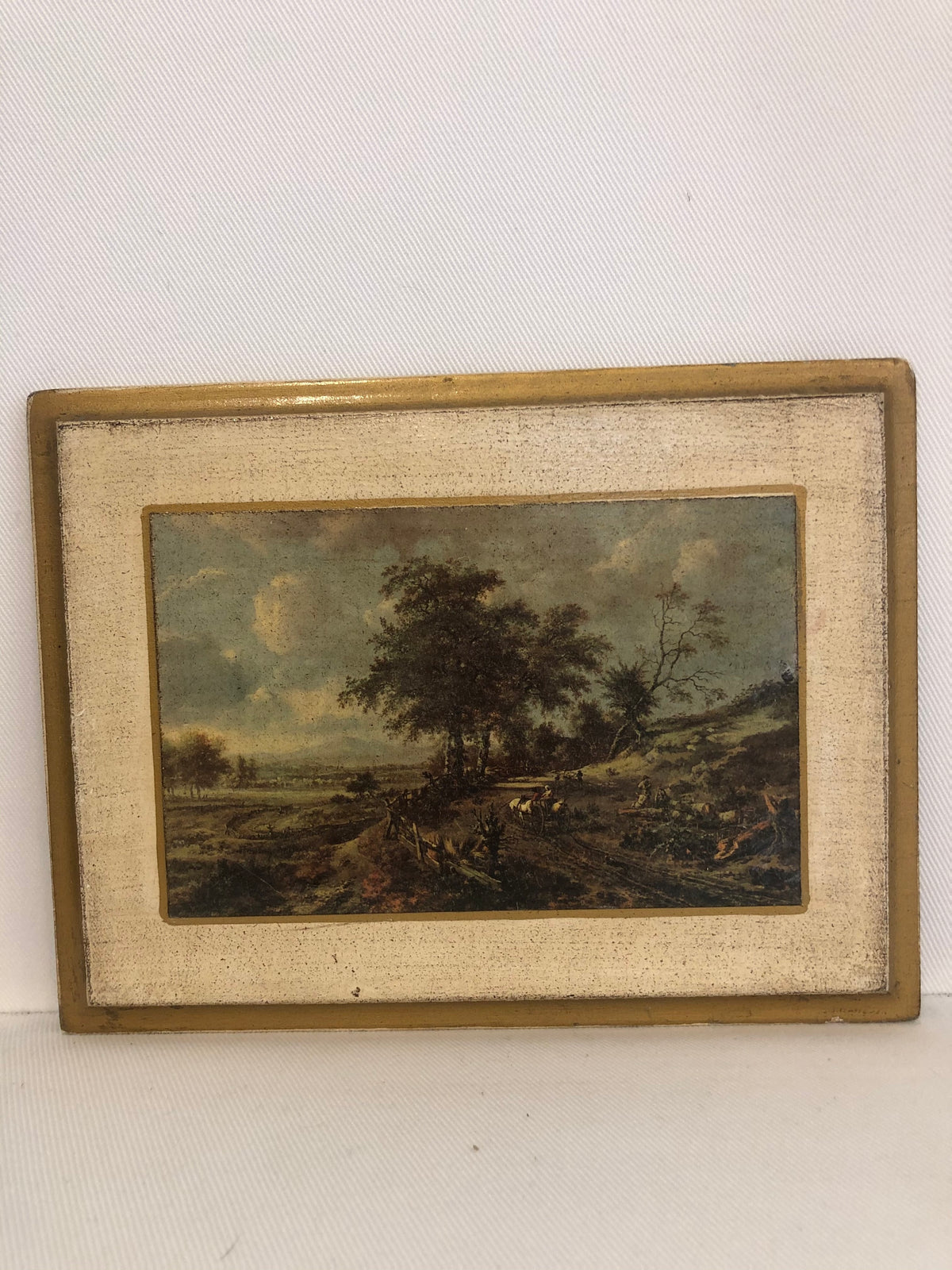 Landscape Painting on Wood - 8" x 6"